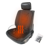 12V Heated Back Massage Car Seat